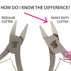 The Beadsmith Tungsten Carbide Flush Cutter, 6 inches (152mm), Polished Steel Head with Elongated Handle & Double-leaf Spring - style: Flush Cutter