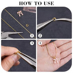20pcs Split Open End Jump Rings, 18K Gold Plated Locking Circle Clasp Ring, ID 3mm Connector Accessories for Earrings Bracelets Necklaces DIY Crafts Jewelry Making - color: Gold