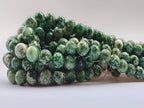 Stone Beads 6mm 140pcs Green Spot Jasper Beads Round Loose Gemstones Beads for Bracelet Necklace Jewelry Making (6mm, 60606 Green Spot Jasper) - color: Green Spot Jasper Beads, size: 6mm