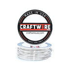 Solid Bare Stainless Steel Wire Round Selection, Dead Soft, 5OZ, 20 Gauge - color: Stainless Steel, size: Stainless Steel 5 OZ - 20 GA