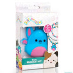 Original Squishmallows Boyle The Bat Bracelet Kit, Makes 3 Accessories, Fun Beads and Charms, Bonus Keychain, Friendship Jewelry Making Set, Gifts for Girls, Craft Kits, Arts and Crafts for Kids - style: Boyle the Bat