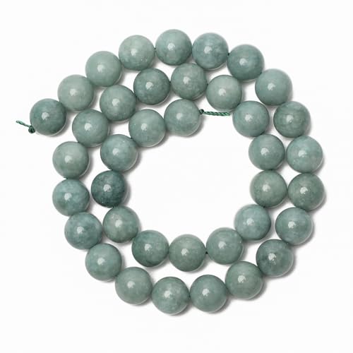 6mm Burmese Jade Natural Stone Beads Round Loose Beads for Jewelry Making Yochus DIY Beads Bracelet Necklace - color: Burmese Jade, size: 6mm