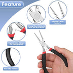 Round Nose Pliers, Wire Jewelry Making Tools Bead Pliers for Wire Wrapping, Jump Rings Making, Jewelry Making Supplies, DIY Craft - style: Round Nose Pliers