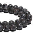 6mm Natural Flame Yooperlite Gemstone Beads Polished Round Smooth Stone Beads for Bracelets Jewelry Making 15inch Loose Beads - color: Flame Yooperlite Stone, size: 6mm