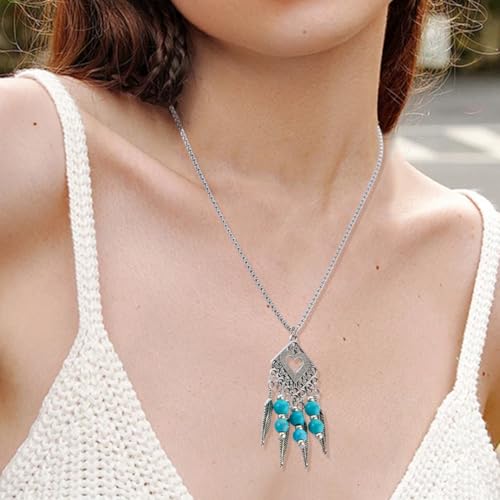60Pcs 15 Styles Earring Chandelier Charms Filigree Charm Pendant Links Tibetan Antique Silver Vintage Hollow Teardrop Metal Earring Component Connectors Loops for Jewelry Making Findings