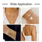 EEE ELECRELIVE 16.4 Feet 14K Gold Filled Curb Chain Soldered Brass Thin Cable Chain Permanent Jewelry for Women Minimalist Necklace Bracelet Making - color: Gold