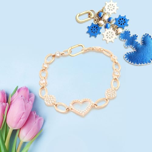 10pcs 14K Gold Plated Oval Clasps,Jewelry Clasps,Gold Paper Clip Clasps,DIY Bracelets Necklaces Jewelry Making and Repairing (Gold-19mm) - color: Gold-19mm