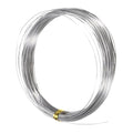 M METERXITY 22 Gauge Stainless Steel Craft Wire, 0.6mm 65.6 ft Bendable Floral Snare Wire for Jewelry Making/Sculpting/Armature Crafting/Floral Bonsai/DIY Crafts - size: 22 Gauge x 65.6 ft
