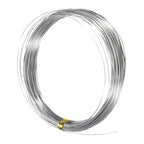 M METERXITY 22 Gauge Stainless Steel Craft Wire, 0.6mm 65.6 ft Bendable Floral Snare Wire for Jewelry Making/Sculpting/Armature Crafting/Floral Bonsai/DIY Crafts - size: 22 Gauge x 65.6 ft