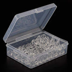 Natural Stone Beads 100pcs 8mm White Clear Crystal Quartz Round Stone Beading Loose Gemstone Hole 1mm DIY Smooth Beads for Bracelet Necklace Earrings Jewelry Making (Clear Crystal Quartz White, 8mm) - color: Clear Crystal Quartz White, size: 8mm