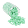 Mandala Crafts Aqua Heishi Beads 4mm – 6000 Flat Polymer Disc Clay Beads for Adult Jewelry Making Spacer Beads, Bracelets, Necklaces, and Earrings - color: Aqua, size: 4mm 6000 PCs