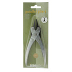 The Beadsmith Round Nose Parallel Pliers, 5.5 inches (140mm), Steel tool for jewelry making, with spring - style: Round Nose - 140mm