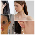 220Pcs No Tarnish Ball Stud for Earring Making, stino Hypoallergenic Stainless Steel Earring Posts, Jewelry Findings Supplies, Silver & Gold Plated (Gold Plated) - color: Gold