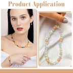 1000Pcs Transparent Letter Beads Acrylic Mixed Alphabet Beads Flat Round Disc Spacer Bead White Alphabet Pattern Loose Bead for Bracelet Necklace Jewelry Making 7x4mm Dark Orange - color: Dark Orange
