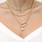 10pcs Screw Carabiner Lock Charms, Silver Necklace Lock Clip Keychain Clip Hook Metal Oval Keyring Holder Clasp for DIY Necklace Bracelets Jewelry Making, 2.5x1.5cm - color: Gold