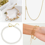 Lobster Clasps, 100Pcs Gold Lobster Claw Clasps for Handmade Necklace, Bracelet Jewelry Making Accessories Fastener Hook(12mmx6mm) - color: Gold