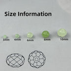 60pcs 10mm Crystal Glass Beads Faceted Rondelle Glass Spacer Beads for Bracelets Necklace Pendants Earrings Key Chains Jewelry Making(Light Green Jade) - color: Light Green Jade, size: 10mm
