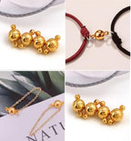 10PCS 8MM Jewelry Magnetic Clasps Round Magnetic Clasps for Bracelet Necklace Making Magnet Converter, DIY Jewelry Accessories (Gold)