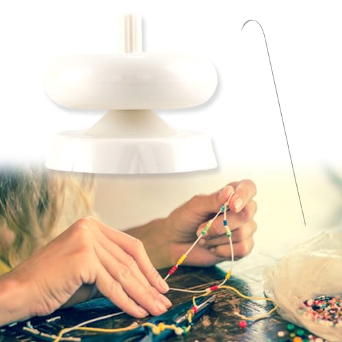 Beading Tool Set with Big Eye Needle Unique Bead Crafting Helper with User Friendly Needle for Fun Art Projects At Homes Portable Beading Device