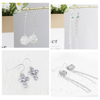 Silver Earring Hooks, 500PCS Earring Findings for Jewelry Making Hypoallergenic Ear Wires Fish Hook for DIY Earrings Bulk Pack - color: A style-Silver Simple Earring Wire