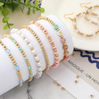 DECYOOL Small Gold Beads, 1200Pcs 4mm KC Gold Spacer Beads Seamless Smooth Round Bead for Bracelets Jewelry DIY Crafts Making - color: KC Gold, size: 4mm