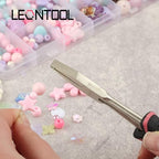 Long Reach Flat Nose Pliers Smooth Jaws for Jewelry Making, 6 Inches Duck bill Pliers Small Jewelry Pliers for Wire Bending Straightening, Working In Tight Spaces, Pink Tool for Women - style: Flat Nose Pliers