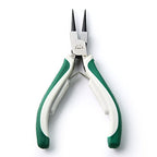 2Pcs Round Nose Pliers Jewelry Fine Round Needle Long Nose Pliers (5-Inch)