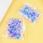 100 Pack 8mm Glass Beads for Jewelry Making, Graduated Color Mix, Bulk DIY Craft Supplies - color: Color4