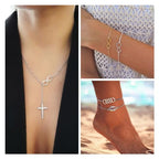 FASHEWELRY Golden Bow Connector Charms Bulk, Christmas Bowknot Link Charms, Infinity Links Geometric Hollow Bezel Pendants for Earring Bracelet Necklace Keychains Jewelry Making - color: Infinity Links-42Pcs