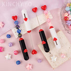 10 Pack Beadable Letter Openers Blanks Heart Metal Beaded Envelope Opener for Slitter Mail 5 Colors - color: 2 Colors