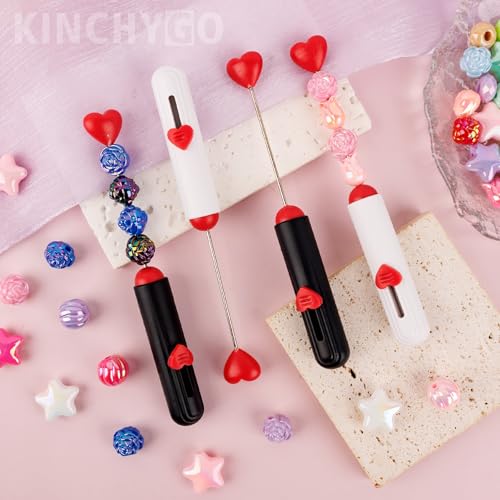 10 Pack Beadable Letter Openers Blanks Heart Metal Beaded Envelope Opener for Slitter Mail 5 Colors - color: 2 Colors