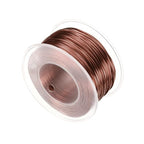 HARFINGTON 20 Gauge Aluminum Craft Wire 0.8mm 98.5ft Flexible Bendable Anodized Metal Jewelry Sculpting Wire for Jewelry Making Modelling Craft DIY, Bronze - color: Bronze, size: 30M x 0.8mm