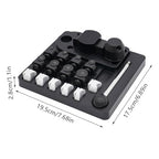 FLYHERO Portable Ring Bender Tool, Jewelry Ring Bending Machine Multi-Functional Rings Bending Maker Kit Jewelry Making Repair Tools for DIY Rings Metals (Black) - color: Black