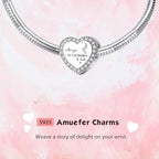 Mothers Day Birthday Number Love Family Friendship Graduation Auntie Grandma Dad Mom Charms for Pandora Bracelets Necklaces, Gifts Women, for Anniversary Valentines Christmas - style: I Love You to The Moon and Back