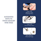 Beadalon Memory Wire, Flat, Necklace, Silver Plated, Approx. 7 coils - color: Silver, size: Necklace