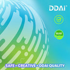 DDAI Friendship Bracelet Making Kits Crafts - Arts & Crafts for Kids Ages 8–12 - Birthday Gifts for 7 9 10 11 12 Years Old Girls Toys, String Bracelet Maker Loom Box for Kids, DIY Gem Stickers - color: Aqua & White