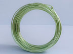 15 Gauge Anodized Aluminum Wire 49 Feet for Jewelry Making Craft DIY（1.5mm,Fruit Green,41508） - color: Fruit Green, size: 15 Gauge
