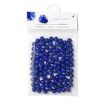 Raicegs 100pcs 6mm Lapis Lazuli Beads Natural Gemstone Beads Round Loose Beads for Jewelry Making DIY Bracelets Necklace - color: Lapis Lazuli, size: 6mm Round