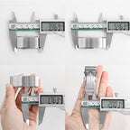 TACTICAL FROG Watch Clasps Stainless Steel Watchband Milled Clasp Folding Deployment Clasp Replacement for Watch Strap 18mm/20mm/22mm - color: Sliver / 18mm