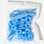 26PCS Large 6mm Hole Letter Beads, 20mm Acrylic Beads A to Z,for DIY Jewelry Making Kit Friendship Bracelet Key Chain and Bag Charm (26 A to Z Coffee) - color: 26 A to Z Sky Blue