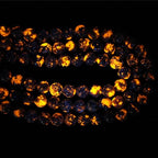 6mm Natural Flame Yooperlite Gemstone Beads Polished Round Smooth Stone Beads for Bracelets Jewelry Making 15inch Loose Beads - color: Flame Yooperlite Stone, size: 6mm