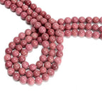 65Pcs 6mm Mahogany Stone Natural Round Loose Real Stone Beads Gemstone Genuine for DIY Hand Made Craft Jewelry Bracelet Earring Necklace String Making Energy Healing Power - color: Brown Mahogany Obsidian, size: 6mm