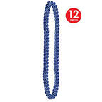 Party Beads - Small Round - size: 12-Pack, style: Blue (12-Pack)