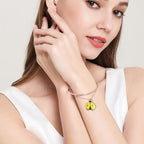 50 Pcs Ladybug Charms, Alloy Insect Pendants, Handcrafted Ladybug Charms, Animal Themed Jewelry for Bracelets, Necklaces, Earrings Making - color: Yellow