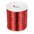 MECCANIXITY 24 AWG Magnet Wire, 24 Gauge Enameled Copper Wire, 1 Lb Magnetic Coil Wire for Transformer, Motor, Electric, 155C(311F) - size: 24 AWG