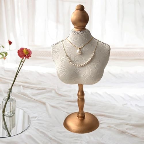 Necklace Display Stand Pendant Chain Mannequin Holder Decorative Versatile Display Bust for Retail Store Personal Use Decor