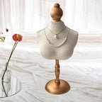 Necklace Display Stand Pendant Chain Mannequin Holder Decorative Versatile Display Bust for Retail Store Personal Use Decor