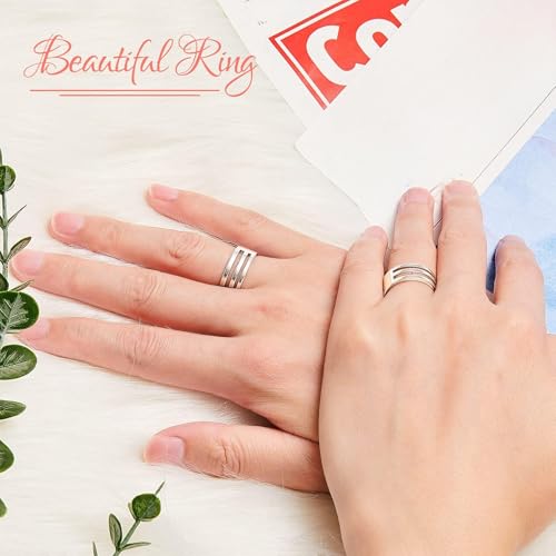 Hicarer 2 Pieces Jump Ring Opening Tools Opening Stainless Steel Jump Split Ring Opener Circle Tool for Jewelry Makers Craft Projects Supplies(Silver) - color: Silver