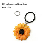 304 Stainless Steel O Ring,600 Pcs Jump Rings,12MM Open/Close Jump Ring, Loop Contactors for Jewelry Making,DIY Crafts, Industrial Repair 1.2MM Thickness (16 Gauge) - size: 12MM