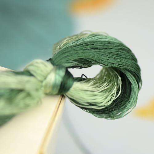 Mulberry Silk Floss Embroidery Thread Floss-Cross Stitch Threads China Silk Woven Jewelry Threads DIY Sewing Kits (19) - color: 19